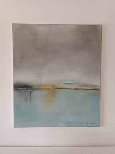 Original Abstract Landscape Paintings by Helena Cambeiro