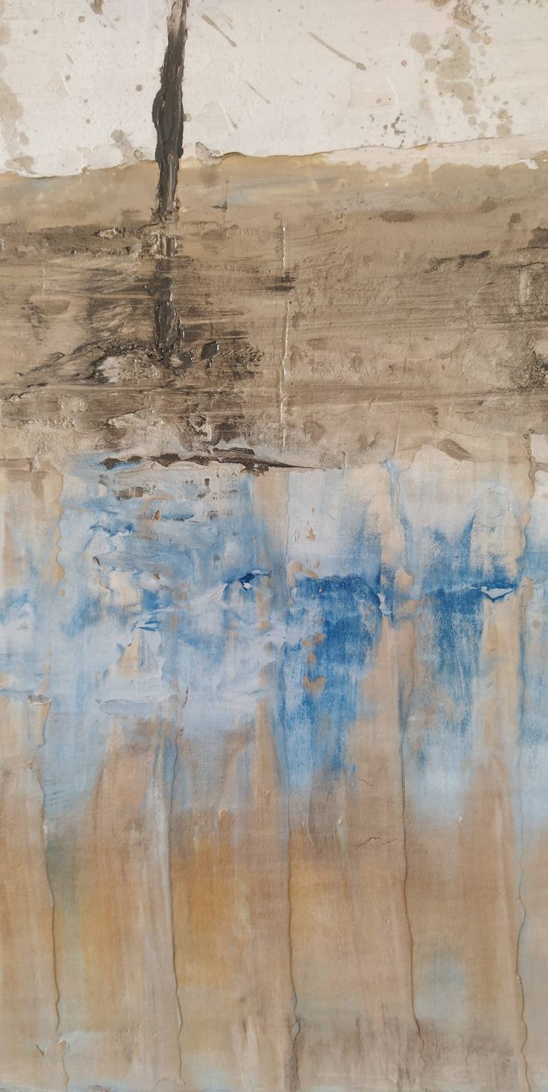 Original Abstract Landscape Painting by Helena Cambeiro
