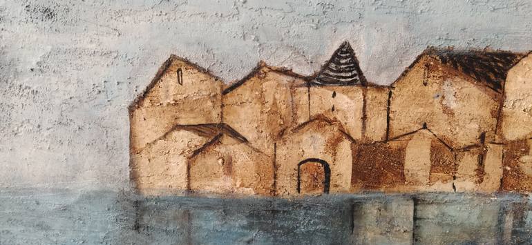 Original Abstract Expressionism Landscape Painting by Helena Cambeiro