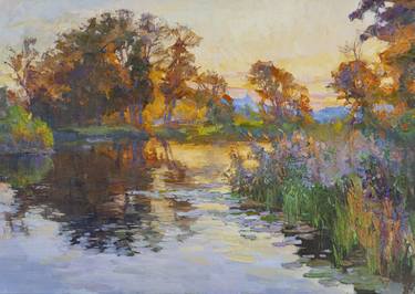 Print of Impressionism Landscape Paintings by Aleksandr Korol