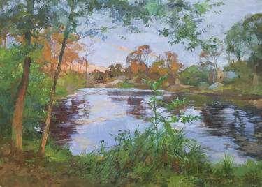 Print of Impressionism Landscape Paintings by Aleksandr Korol