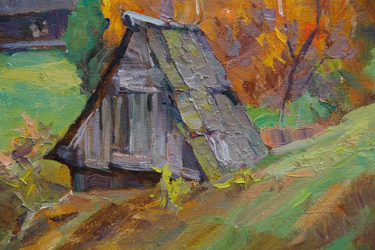 Original Impressionism Landscape Painting by Aleksandr Korol