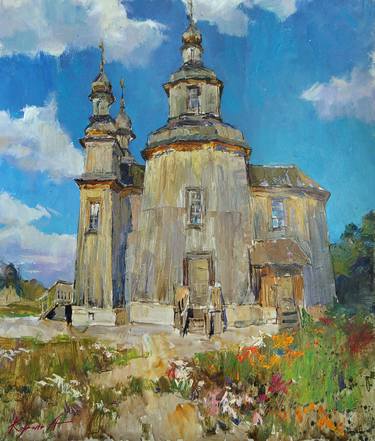 Saatchi Art Artist Aleksandr Korol; Paintings, “«Cossack Church»” #art