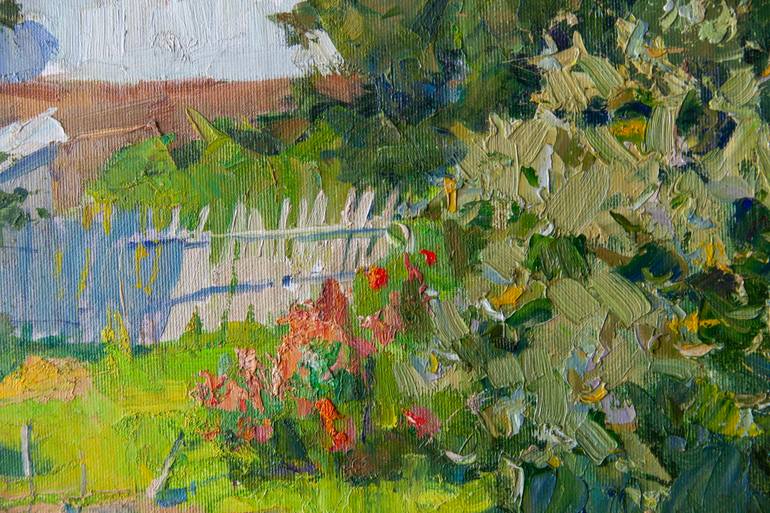Original Impressionism Landscape Painting by Aleksandr Korol