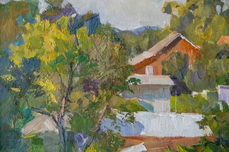 Original Impressionism Landscape Painting by Aleksandr Korol