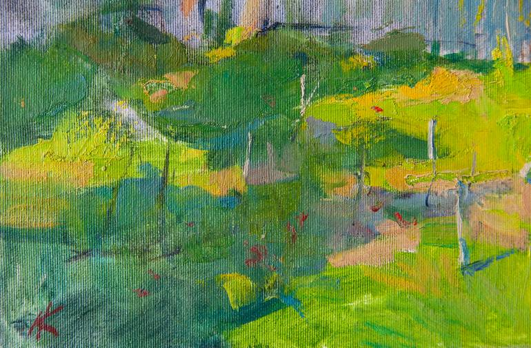 Original Impressionism Landscape Painting by Aleksandr Korol