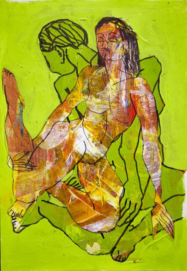 Original Figurative Nude Paintings by Vorona Ecaterina