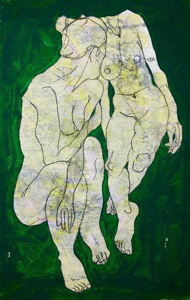 Original Conceptual Nude Paintings by Vorona Ecaterina