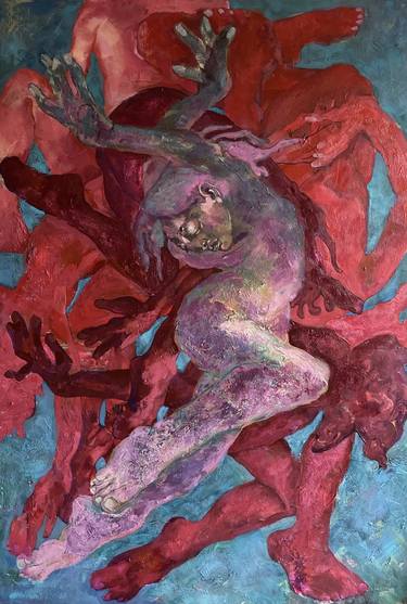 Original Figurative Nude Paintings by Vorona Ecaterina