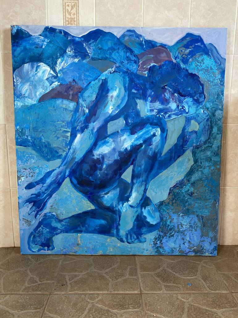 Original Figurative Women Painting by Vorona Ecaterina