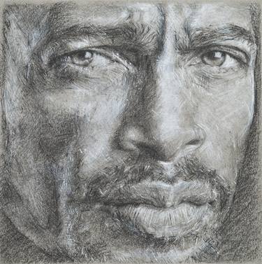 Original Fine Art Portrait Drawings by Robyn McIntyre