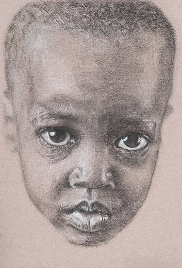 Original Fine Art Portrait Drawings by Robyn McIntyre