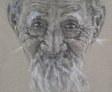 Original Fine Art Portrait Drawings by Robyn McIntyre