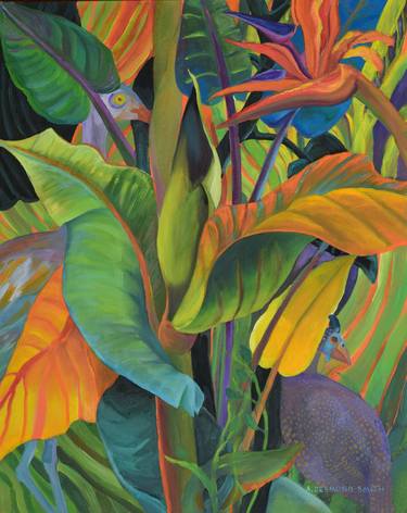 Print of Garden Paintings by Andrea Desmond-Smith
