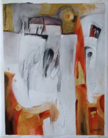 Original Abstract Paintings by Csendes Csaba