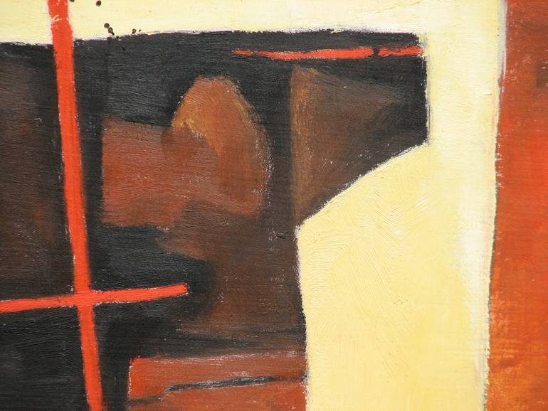 Original Abstract Painting by Csendes Csaba