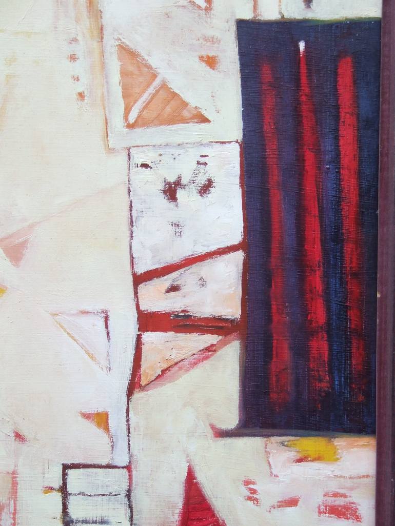 Original Abstract Painting by Csendes Csaba