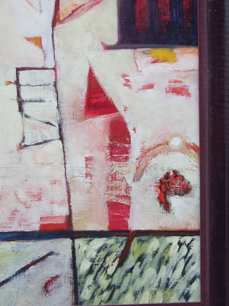 Original Abstract Painting by Csendes Csaba