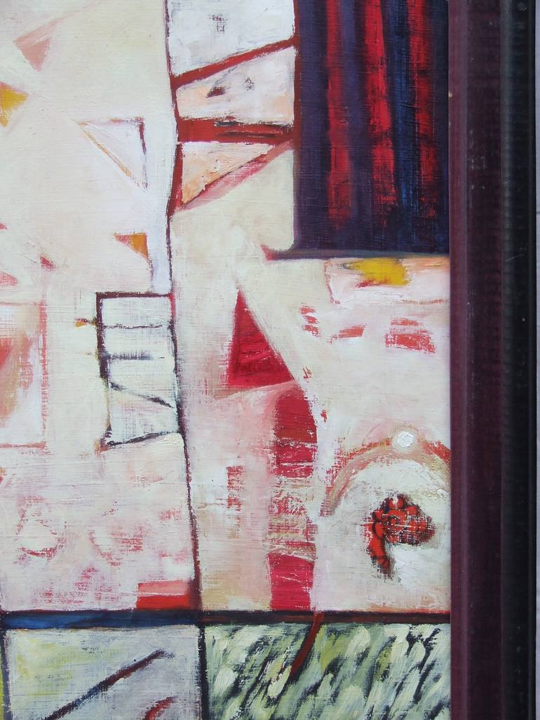 Original Abstract Painting by Csendes Csaba