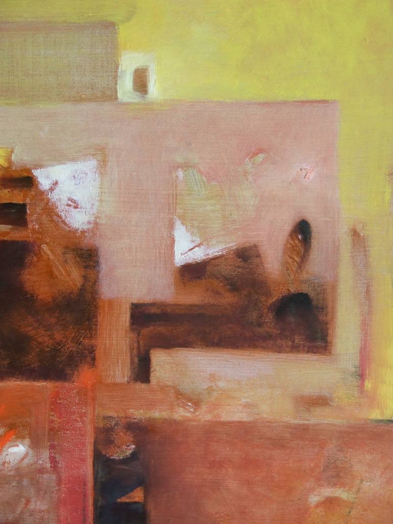 Original Abstract Painting by Csendes Csaba