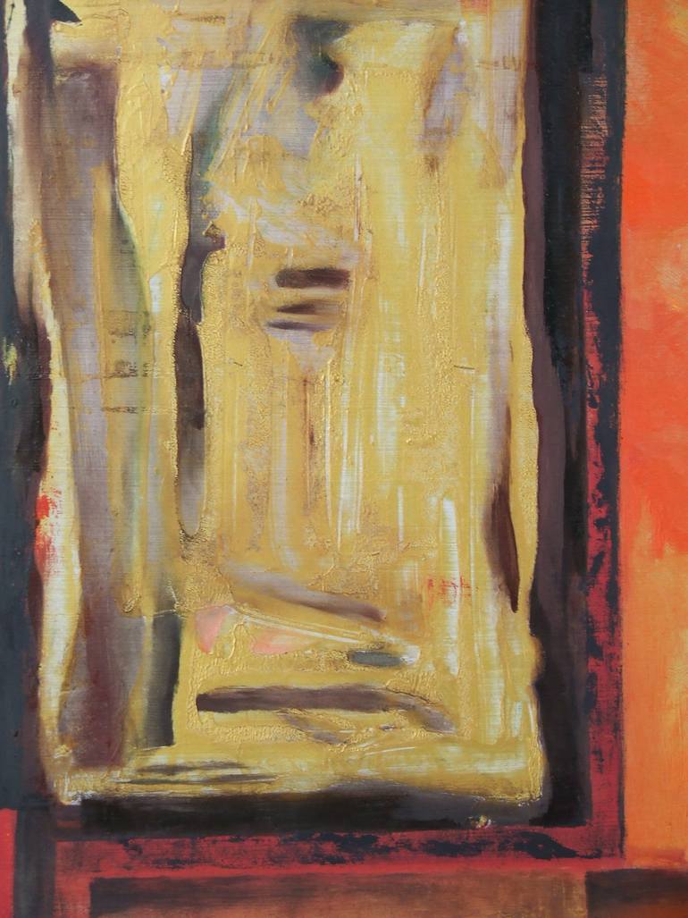 Original Abstract Painting by Csendes Csaba