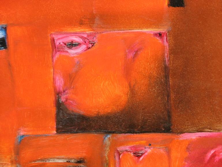 Original Abstract Painting by Csendes Csaba