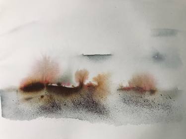 Original Impressionism Abstract Painting by Douglas Grenville
