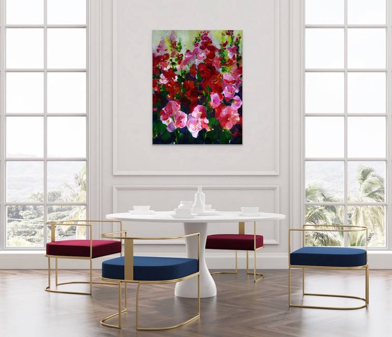 Original Contemporary Floral Painting by Katarina Vicenova