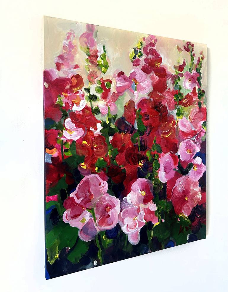 Original Contemporary Floral Painting by Katarina Vicenova