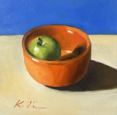 Original Contemporary Still Life Paintings by Katarina Vicenova