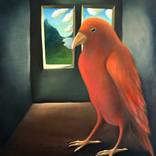 Red Bird II by Katarina Vicenova