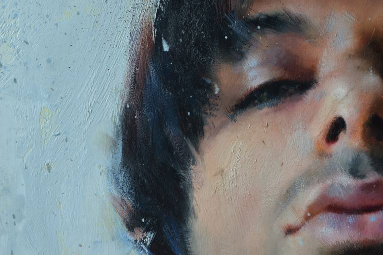 Original Figurative People Painting by Katarina Vicenova