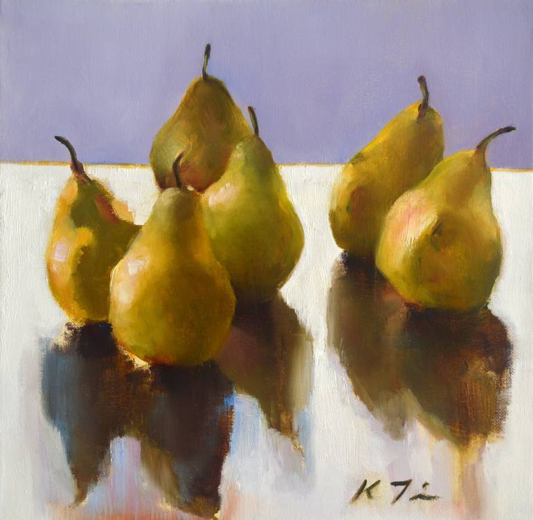 Print of Figurative Still Life Paintings by Katarina Vicenova