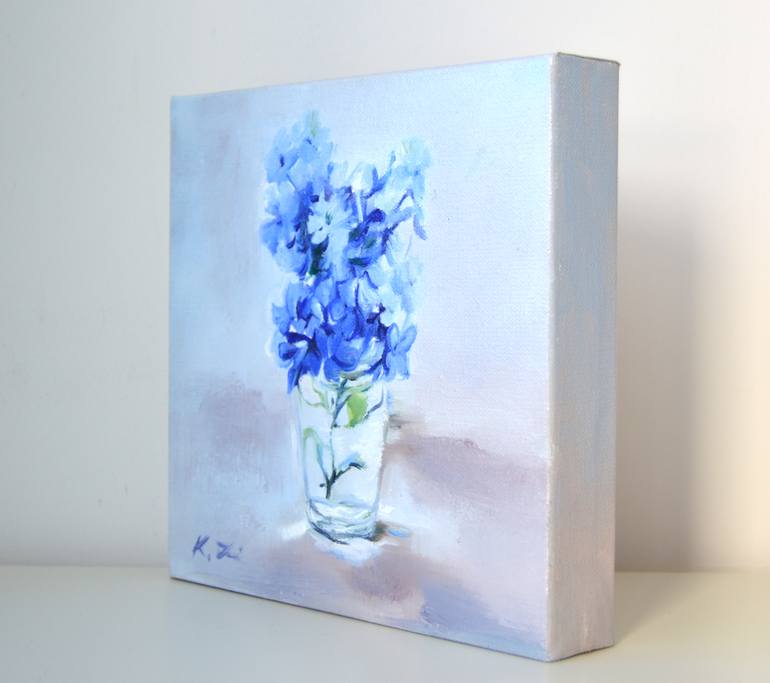 Original Figurative Floral Painting by Katarina Vicenova