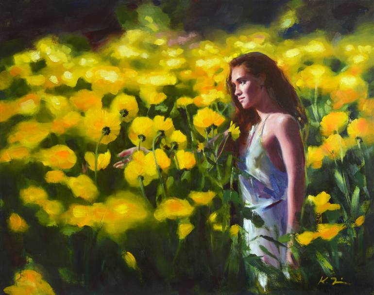 Print of Realism Nature Paintings by Katarina Vicenova