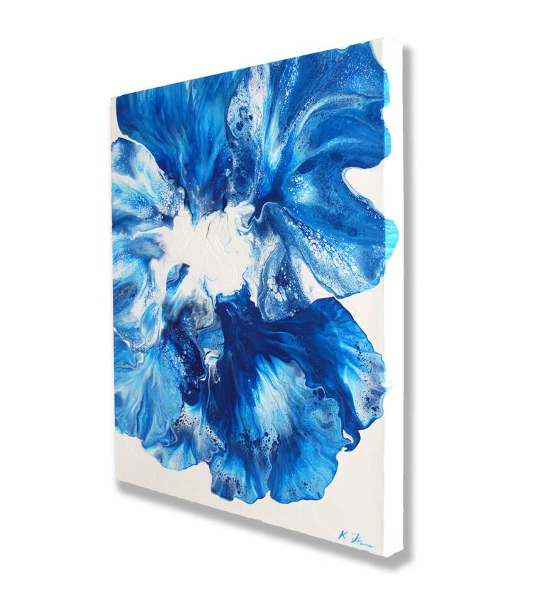 Original Abstract Expressionism Abstract Painting by Katarina Vicenova