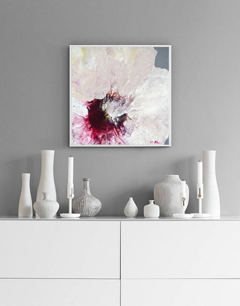 Original Fine Art Abstract Painting by Katarina Vicenova