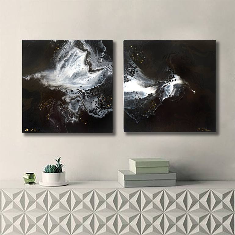 Original Abstract Painting by Katarina Vicenova