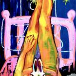 Dead bird on the bed by Debora Spera