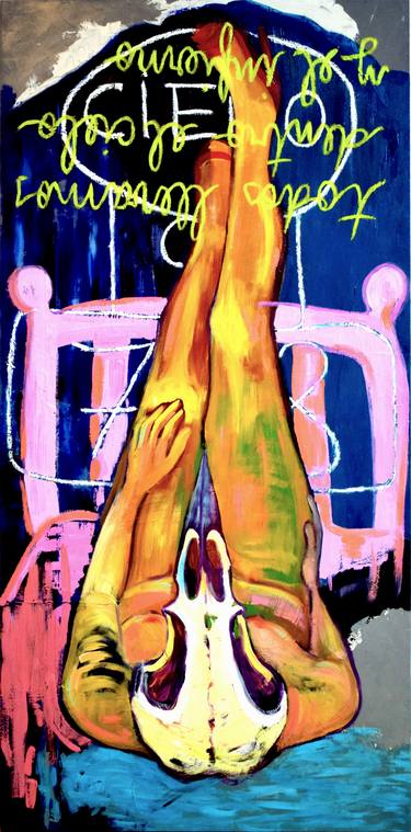 Original Expressionism Nude Paintings by Debora Spera