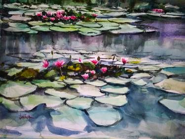 Original Realism Floral Paintings by TUHIN RAKSHIT