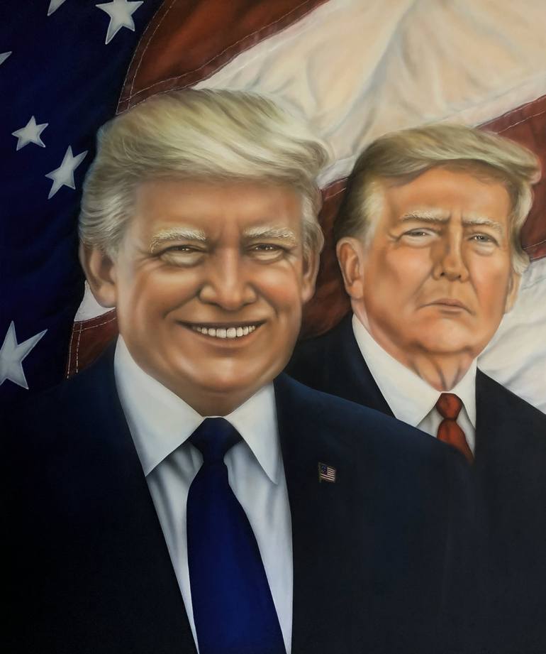 Print of Photorealism Politics Paintings by Leon Jones