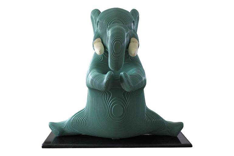 Original Figurative Animal Sculpture by Naman Mahipal