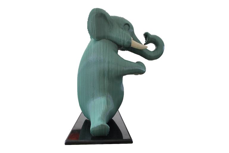 Original Figurative Animal Sculpture by Naman Mahipal