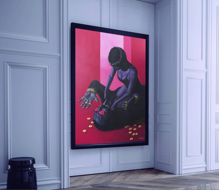 Original Contemporary Women Painting by Brashkin Alexander
