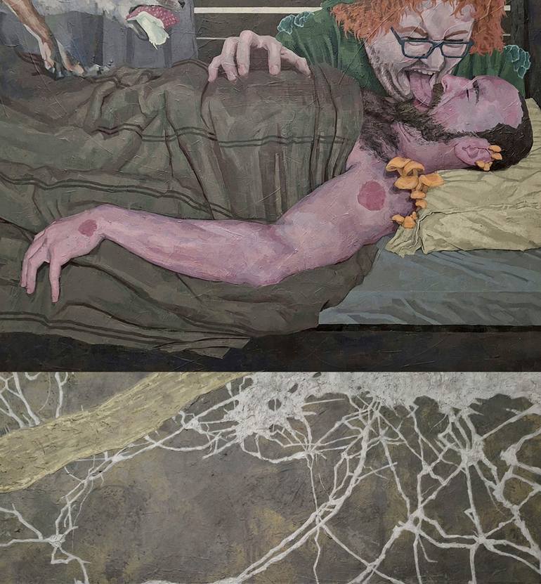 Original Contemporary Men Painting by Daniel Greenhalgh