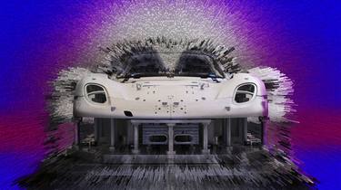 Original Abstract Expressionism Automobile Photography by Deniz Saylan