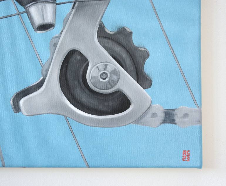 Original Bicycle Painting by André Schulze