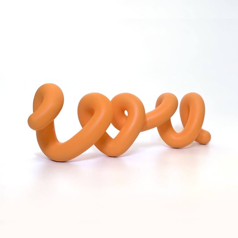 Original Pop Art Love Sculpture by Yoni Alter