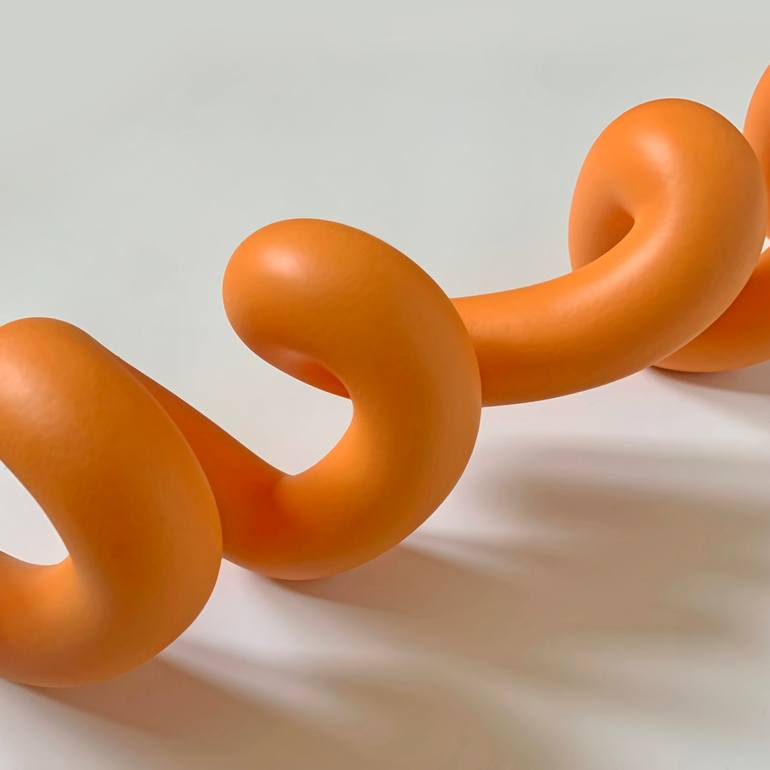 Original Pop Art Love Sculpture by Yoni Alter